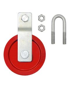 Eletor RP-105MM-R-CI-PC - 105mm rope pulley for ventilation, air intake or feeding systems