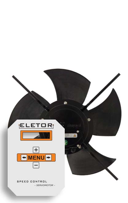 Ventilation controller cheaper with a fan