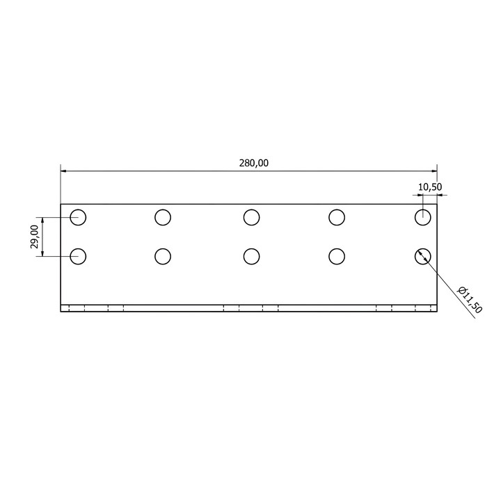 Eletor B-280X80X80MM-R-CI-PC