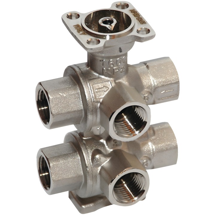 Belimo R3015-P4-P25-B2 - 6cestný regulační ventil