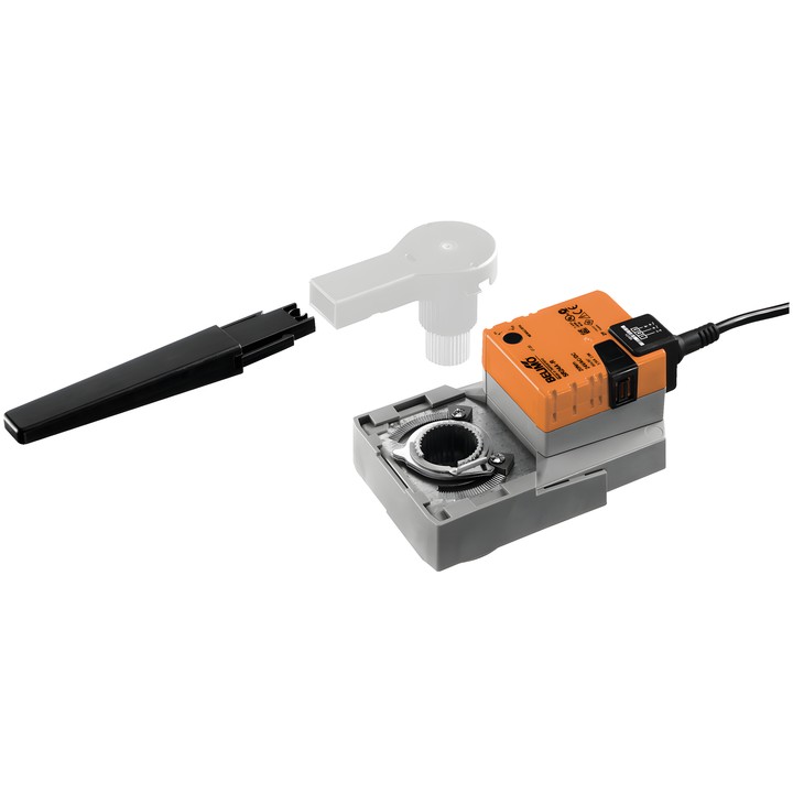 Belimo SR230A-TP-R - siłownik obrotowy RetroFIT+ do zaworów