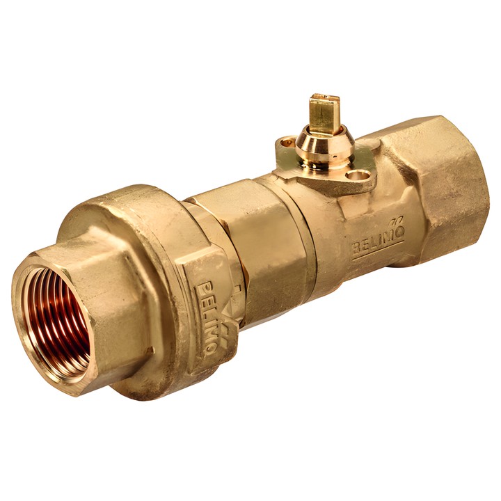 Belimo C220QFL-F6 - Двухходовой шаровой клапан с ограничителем расхода
