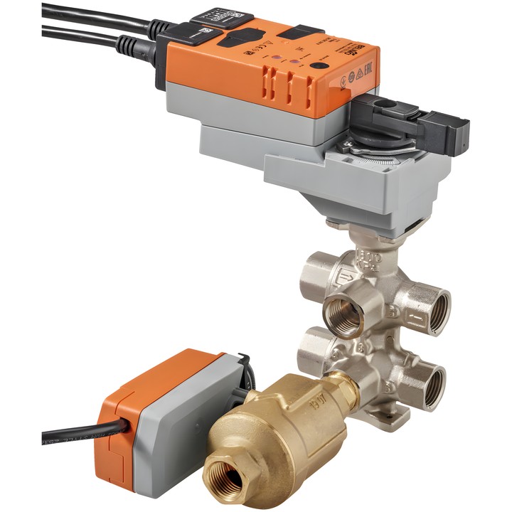 Belimo C615QP-B+BAC - 6-drogowy zawór strefowy PI