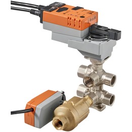Belimo C615QP-F+BAC - 6-Wege-PI-Zonenventil
