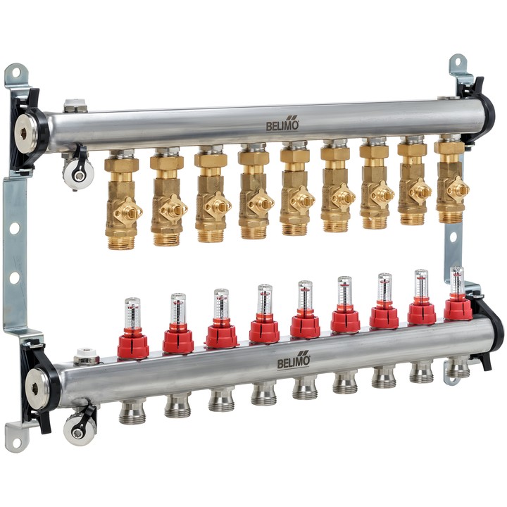 Belimo EM-ECQ-03F - 3-zone Energy Manifold-verdeler